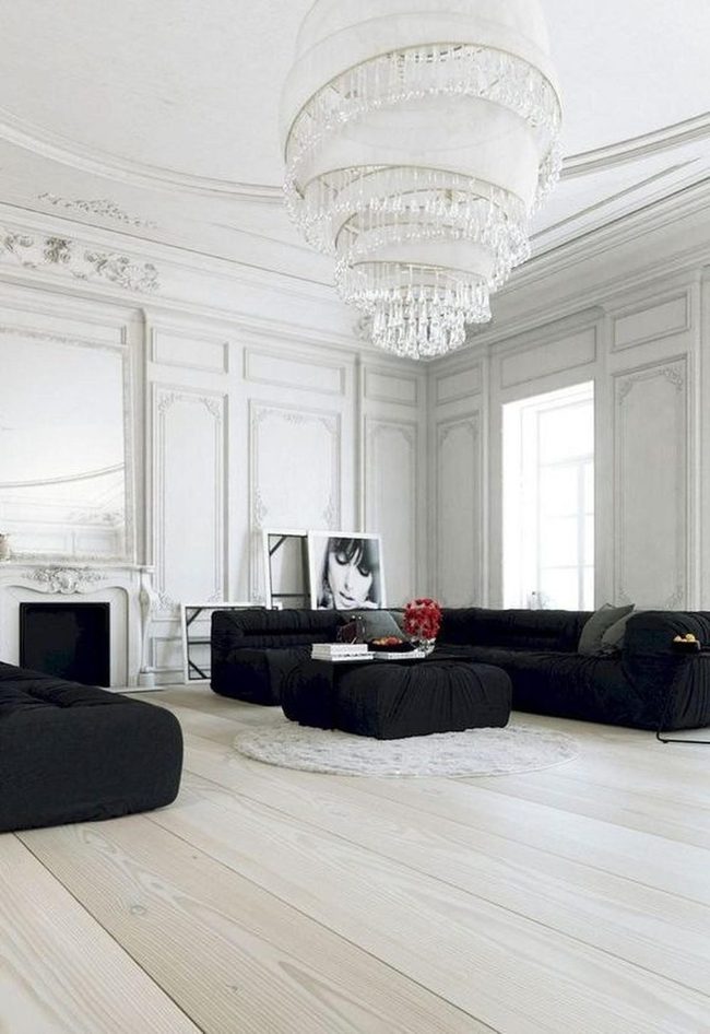 Midnight Sofas, Crystal Light, Red Accents