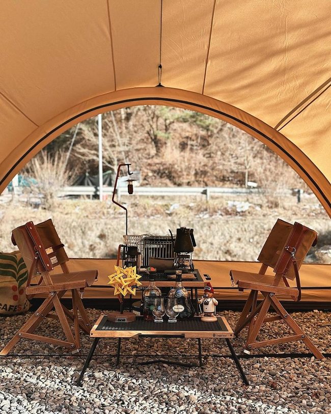 Modern Comfort Meets Rugged Camping