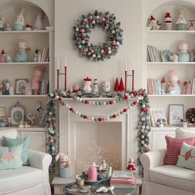 Pastel Reindeer and Snowmen Mix