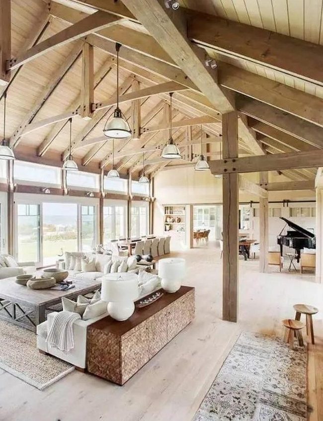 Sunlit Wood And Cream Openness