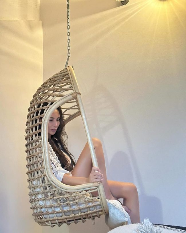Wicker Pod Chairs Natural Cocoon