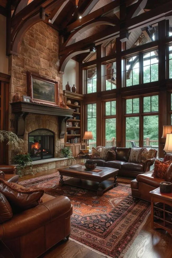 Wooden Beams Meet Luxury