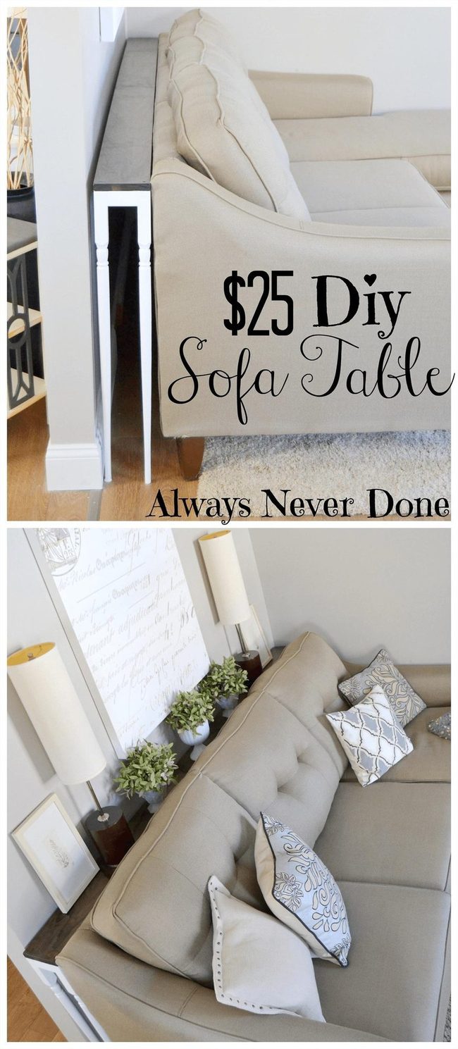 Wall-Mounted Slim Table Minimizes Space