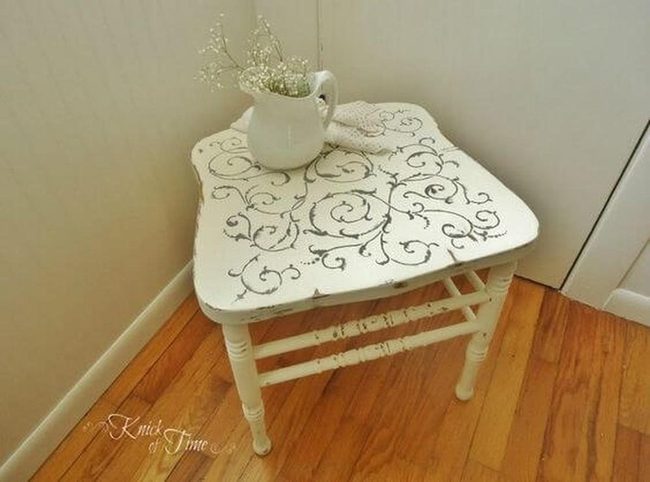 Ornate White Chairs As Functional Art