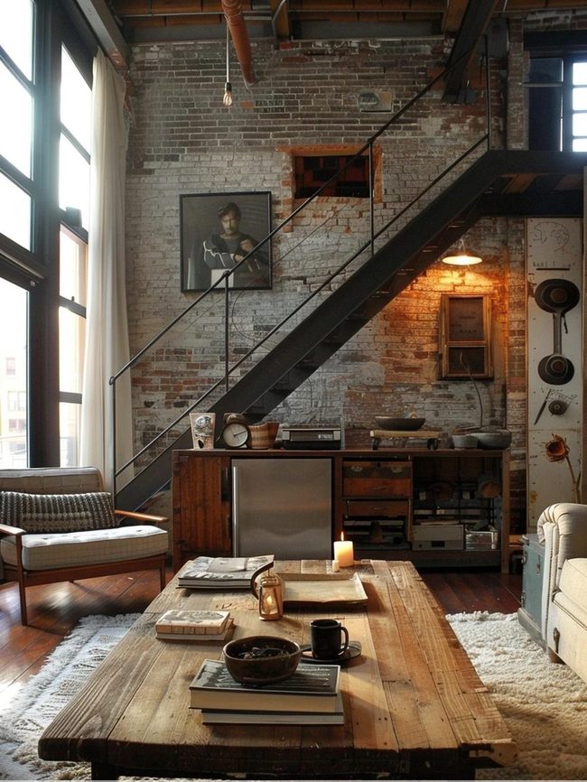 Space-Smart Industrial Living