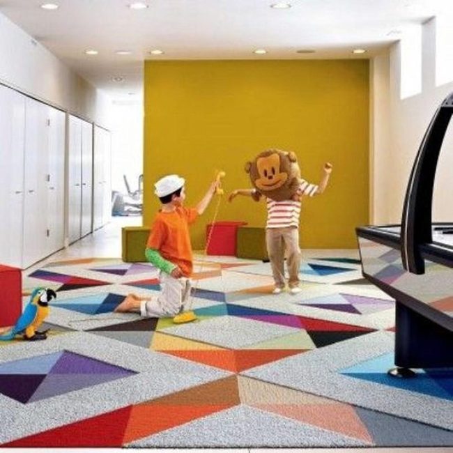 Sunny Yellow Playroom Energy