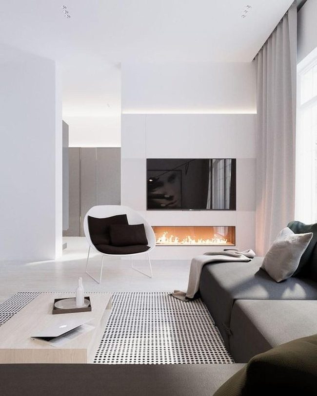 Light-Filled Modern Living Space
