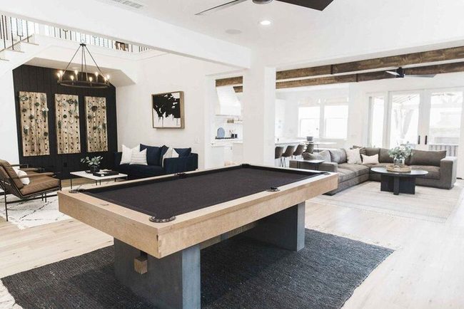 Pool Table Great Room Centerpiece