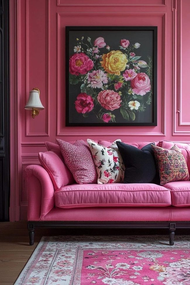 Bright Pink Walls, Modern Energy