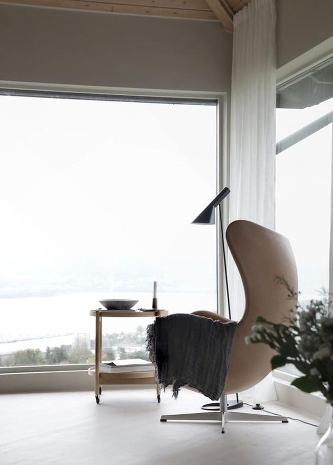 Tan Chair By Bright Window