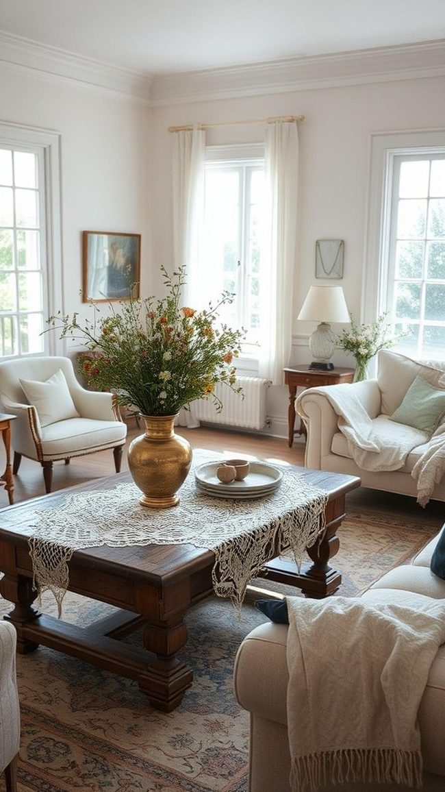 Leather Armchairs and Wooden Treasures