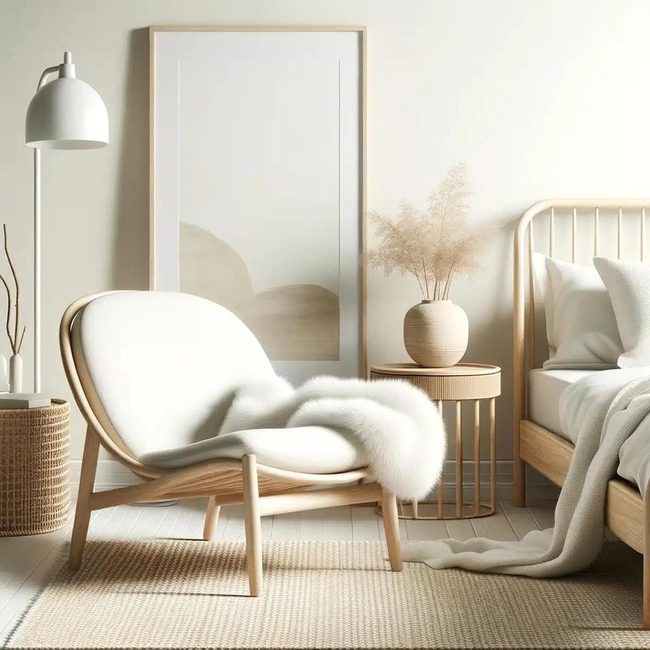 Pendant Light Wood Scandinavian Lounge Chair
