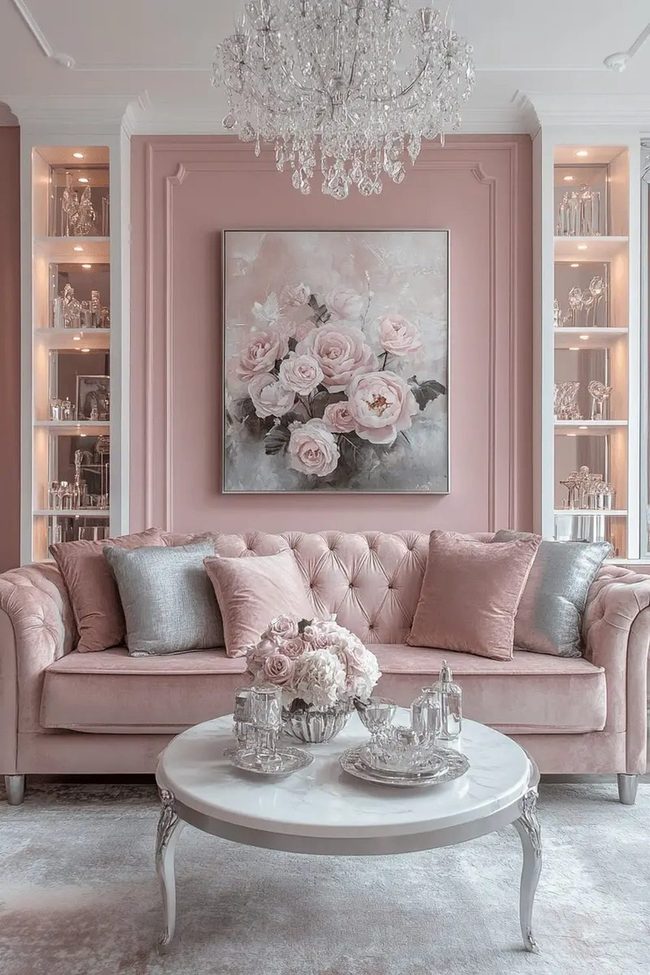 Dusty Rose Muted Pink Elegance