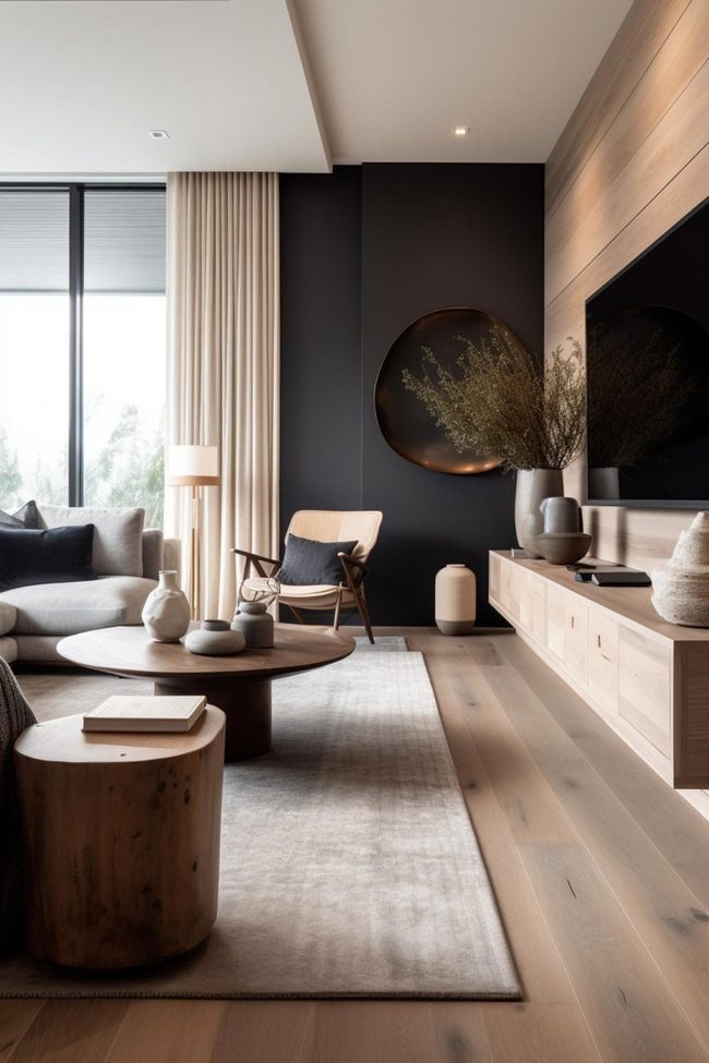 Reclaimed Wood Statement Center