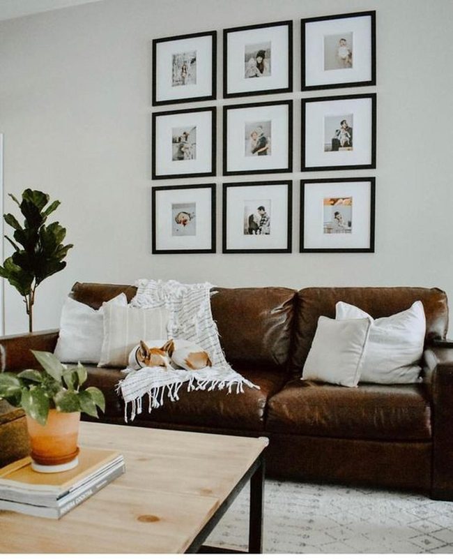 Brown Leather With Black Photo Gallery