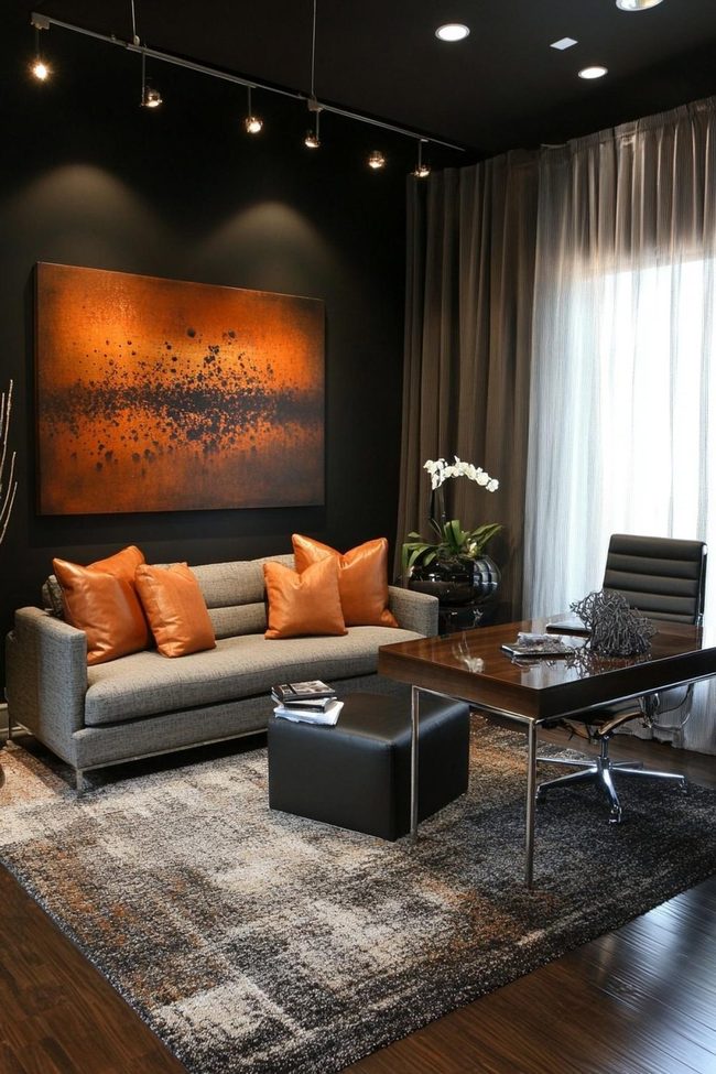 Sectional Sofas Define Work Zones