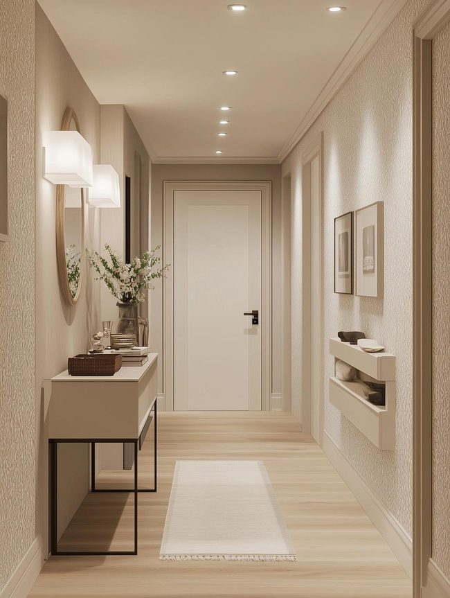 Glow Narrow Hallway Transformation