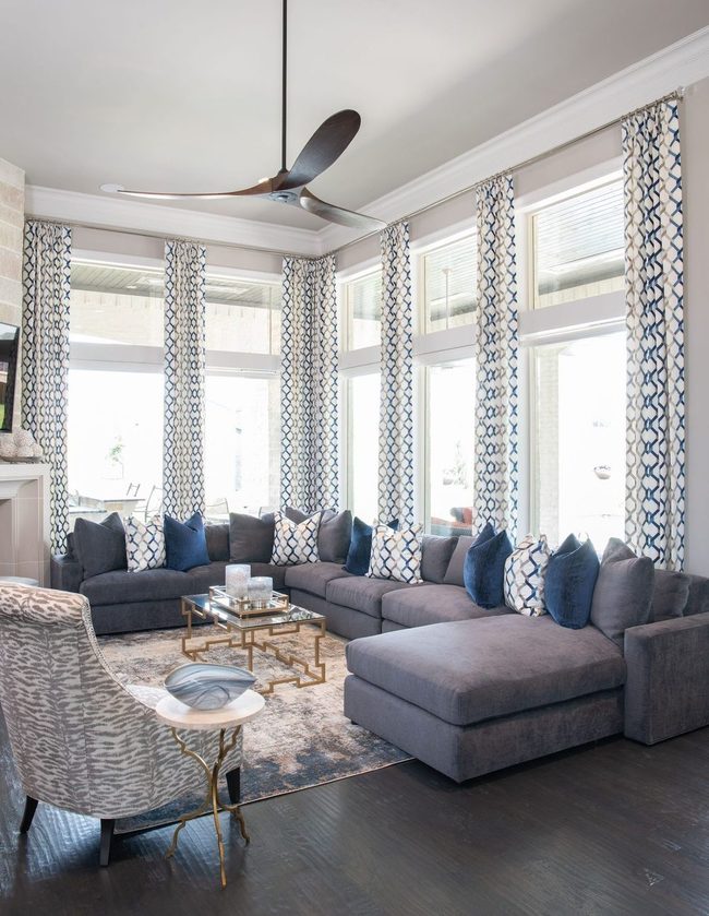 Gray Walls, Patterned Layers