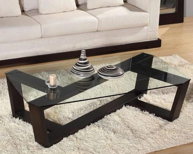 Light Wood Floors With Dark Contrast