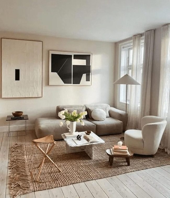 Black And White Scandinavian Simplicity