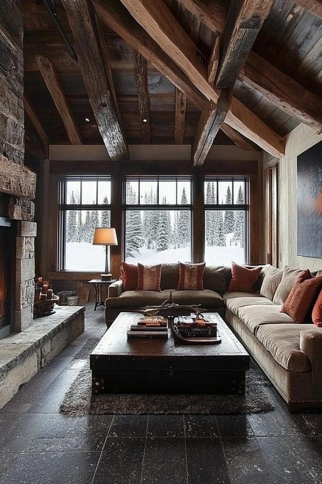Distressed Teak And Earthy Tones