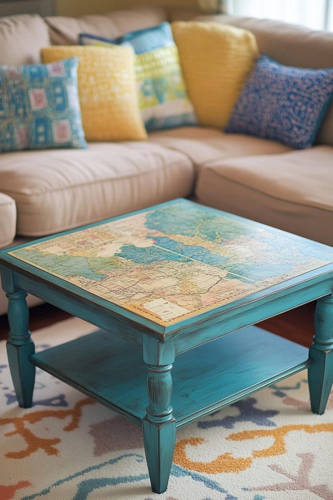 Square Table Personal Expression
