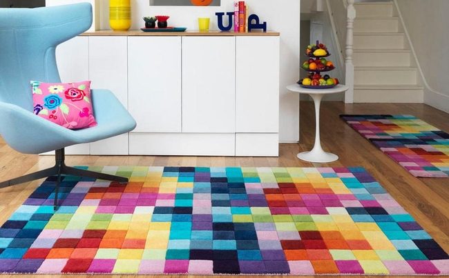 Light Blue Chair Commands Colorful Room