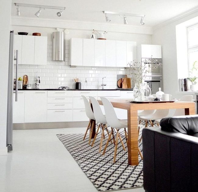Black And White Foundation Kitchen