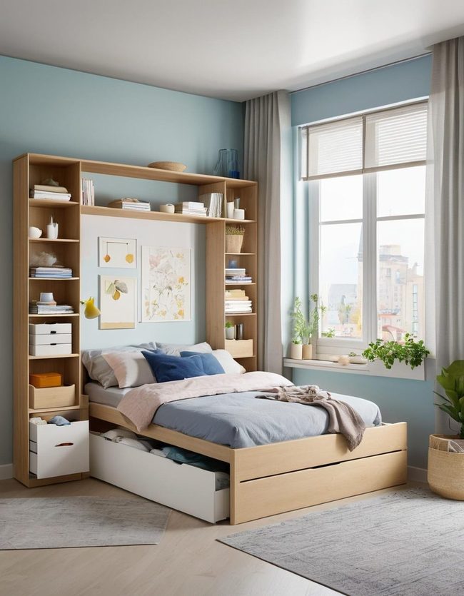 Hidden Storage Solutions for Compact Living