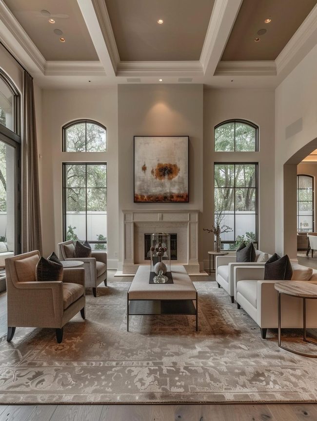 Fireplace Anchors Everything Together