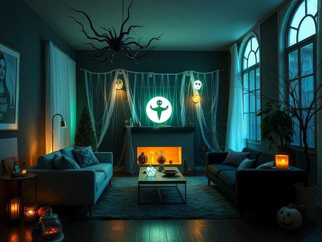 Glowing Ghost Walls Come Alive