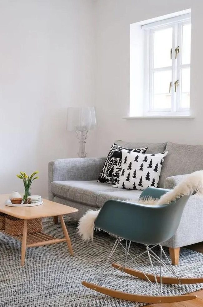 White Walls, Wood Warmth