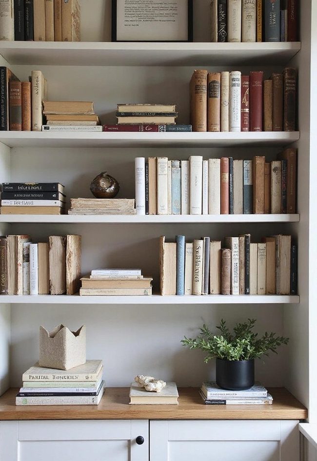 Jewel-Toned Books Create Instant Personality