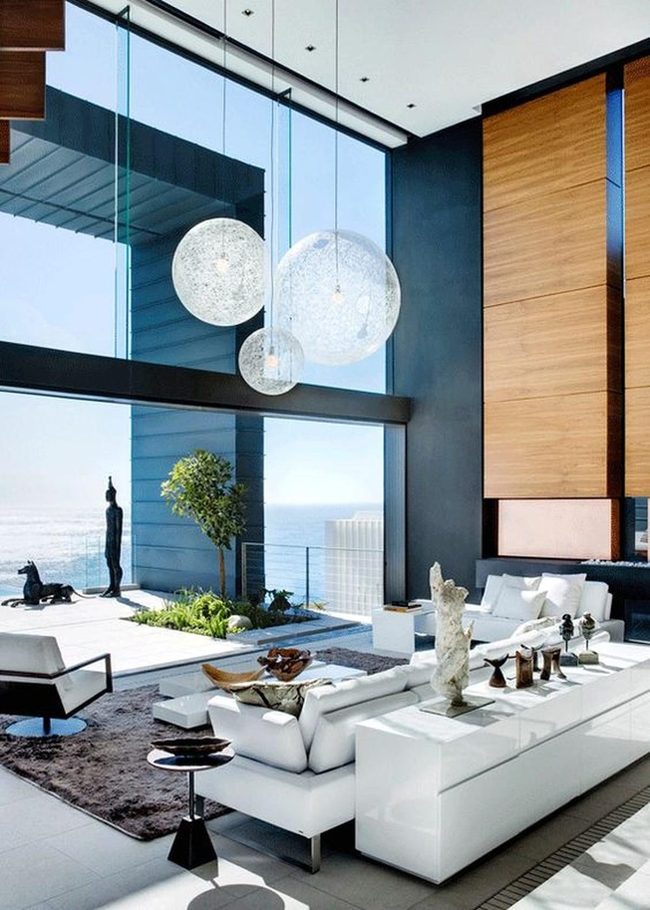 Ocean View Minimalist White Space