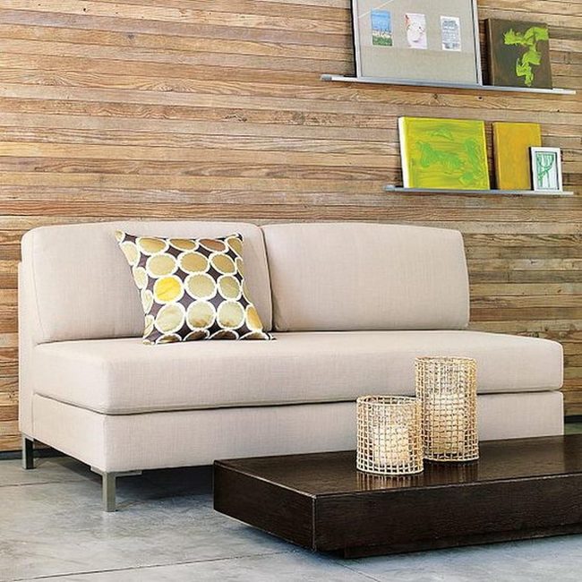 Wood Panels Meet Modern Concrete