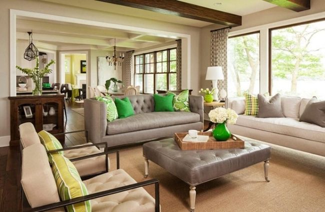 Sunlit Green Living Space