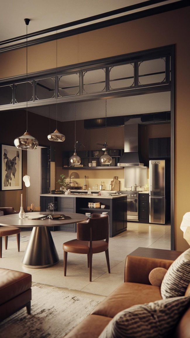 Open Plan Kitchen Dining Living Integration