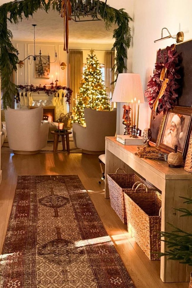 Golden Arch With Citrus Garland
