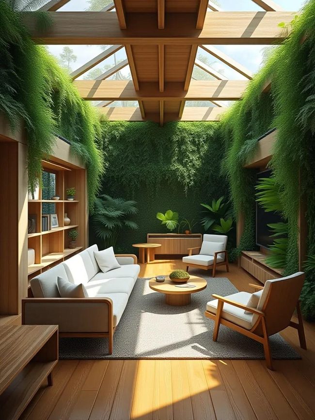 Deep Jewel Tones Living Room