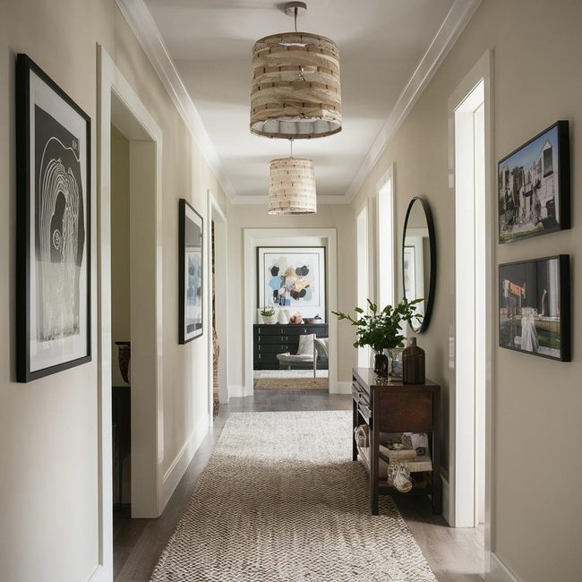 Hallway Lighting and Layered Textures