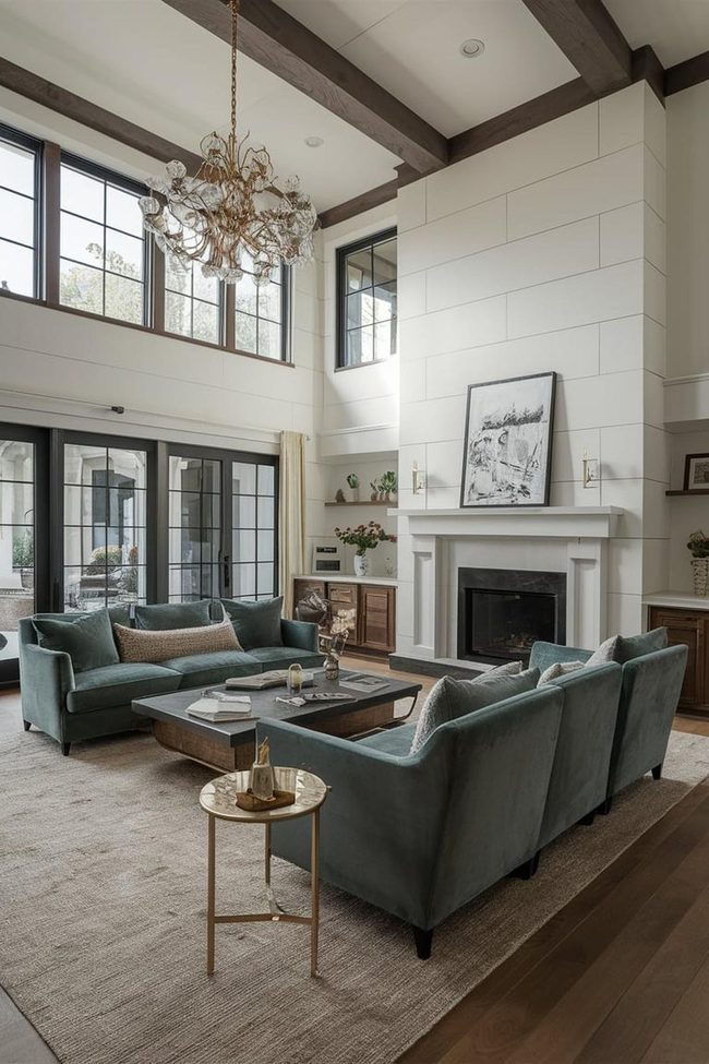 Damask And Herringbone Elegance