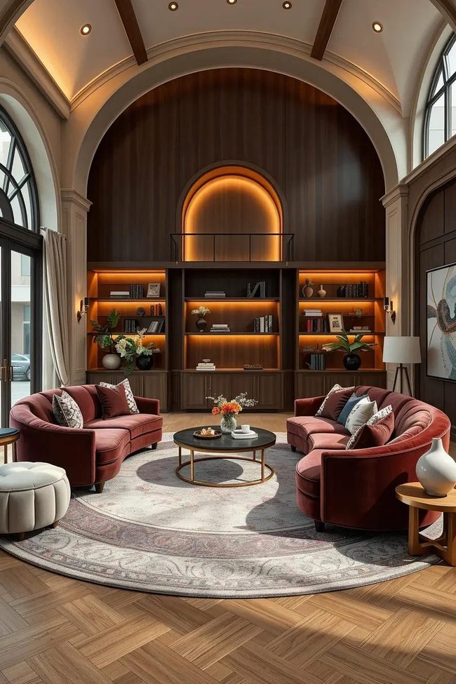 Curved Sofas Transform Living Spaces