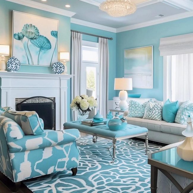 Turquoise Spectrum From Understated Aqua To Peacock Blue