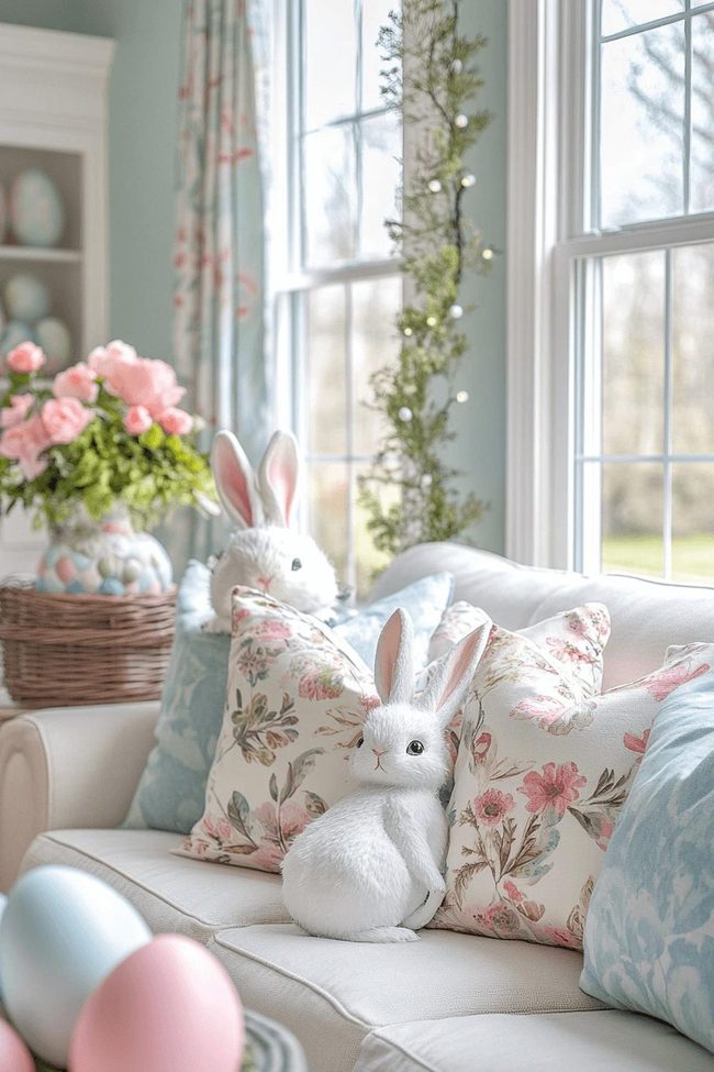 Pastel Balloon Easter Parlor