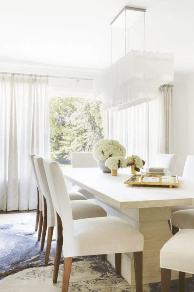 Cream And White Dining Elegance