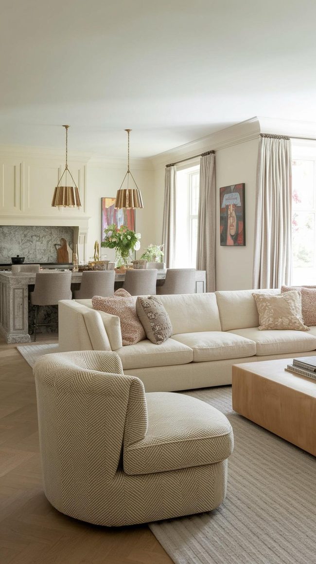 Large-Scale Statement Pieces Anchor Space