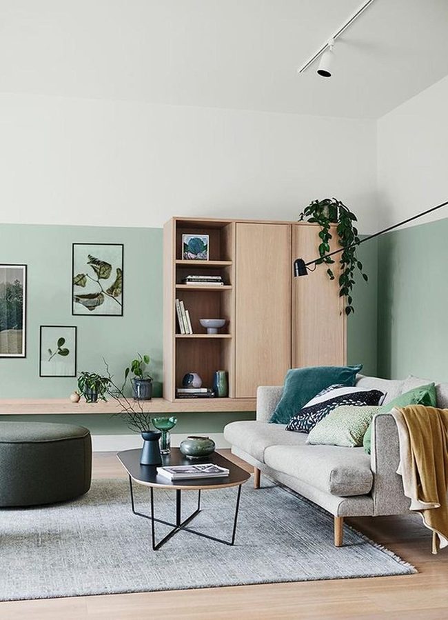 Green And Gray Library Retreat