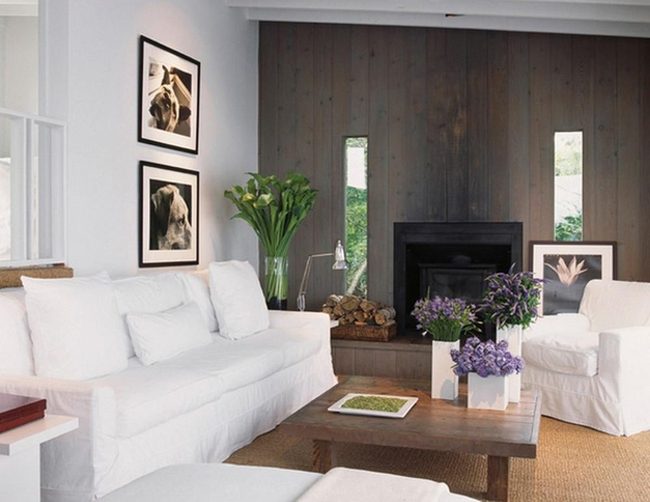 White Walls Meet Woven Warmth