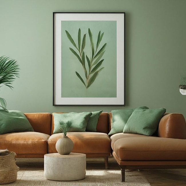 Sage Green And Blue Room Zones