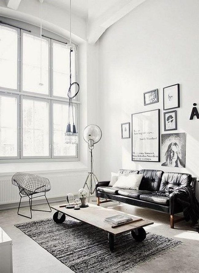 Black And White Concrete Minimalism